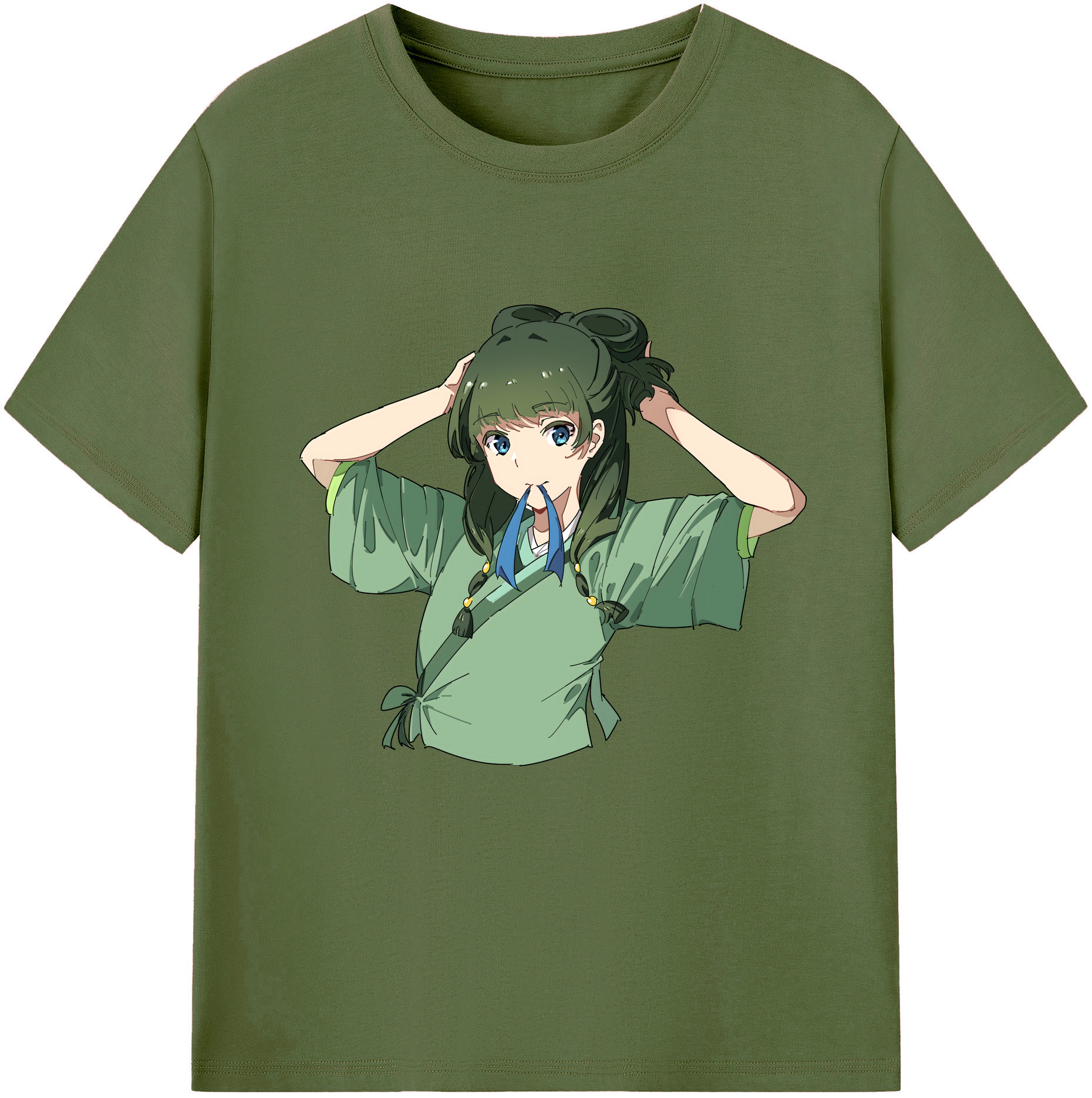 （画像用） 薬屋のひとりごと The Apothecary Diaries 綿100％半袖Tシャツ（フロントプリント）
